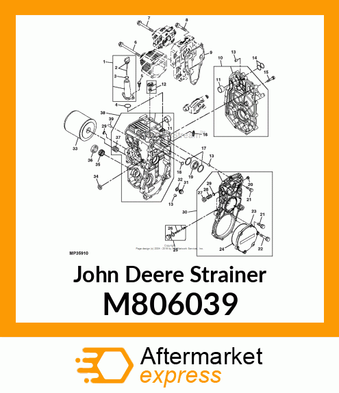 STRAINER, STRAINER M806039