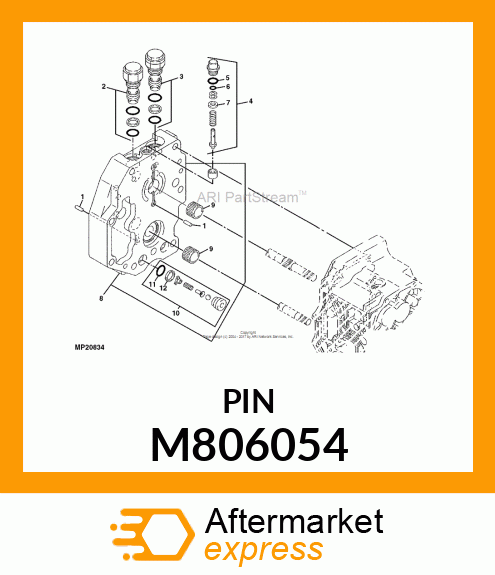 PIN, PIN, 4X13.8 M806054