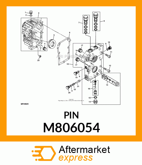 PIN, PIN, 4X13.8 M806054