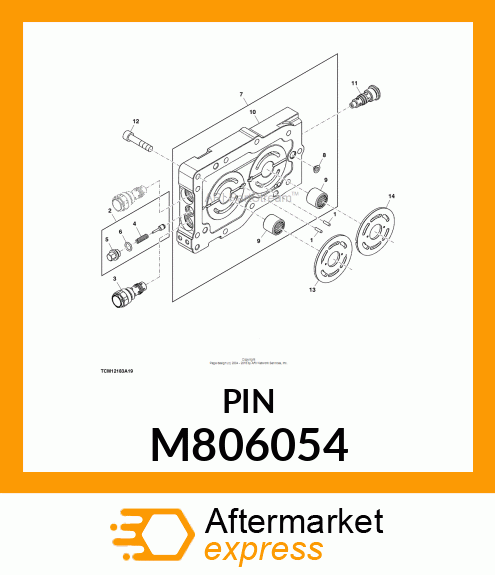 PIN, PIN, 4X13.8 M806054