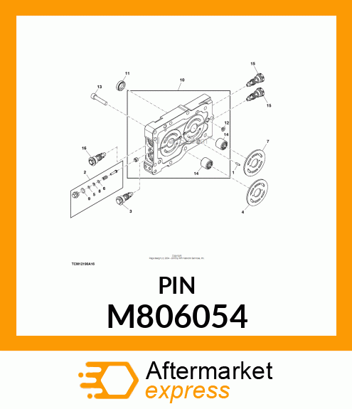 PIN, PIN, 4X13.8 M806054