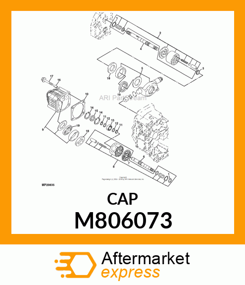 CAP, CAP, SEALING 40 M806073