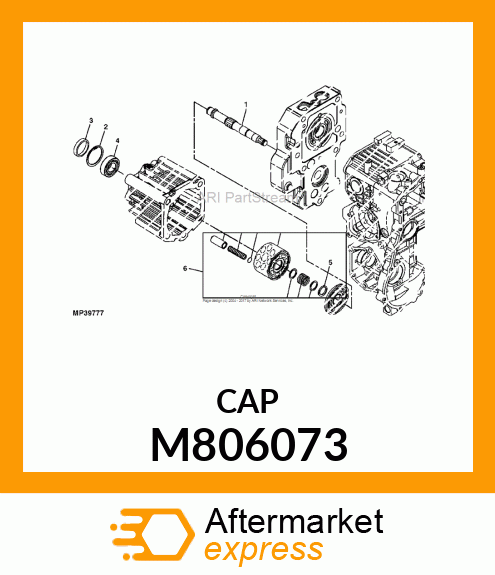 CAP, CAP, SEALING 40 M806073