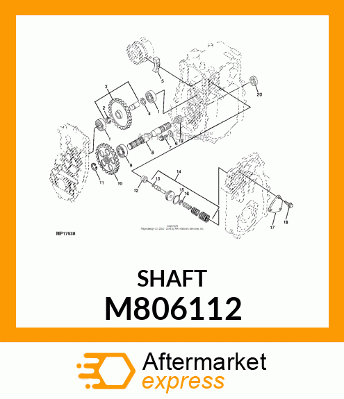 Shaft M806112