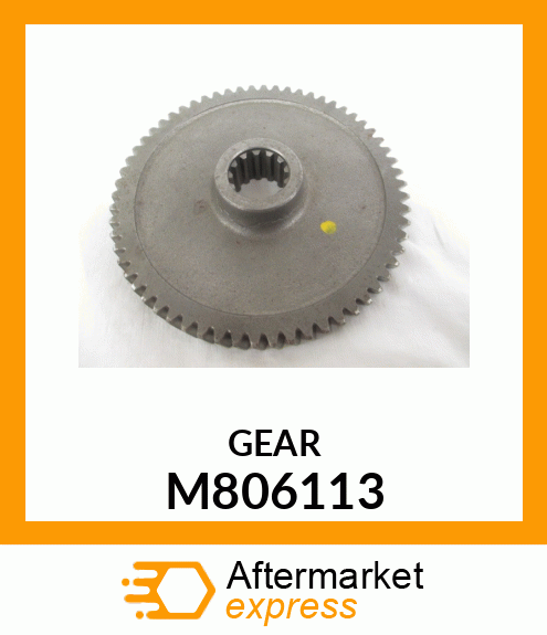 GEAR, MID PTO 62 M806113