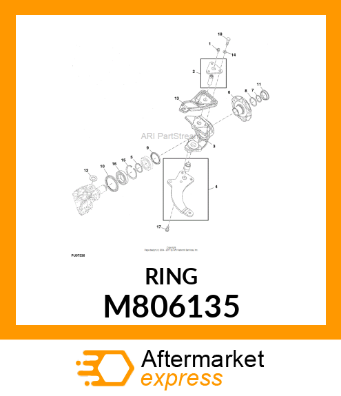 WASHER, 45X52X2.8 M806135