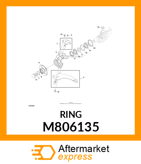 WASHER, 45X52X2.8 M806135