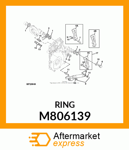 WASHER, WASHER, 29X35X1 M806139