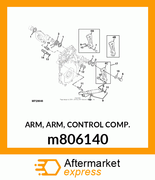 ARM, ARM, CONTROL COMP. m806140