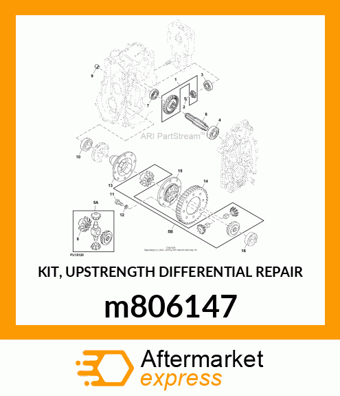 KIT, UPSTRENGTH DIFFERENTIAL REPAIR m806147