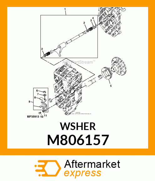 WASHER, WASHER, 16.5X24X1 M806157