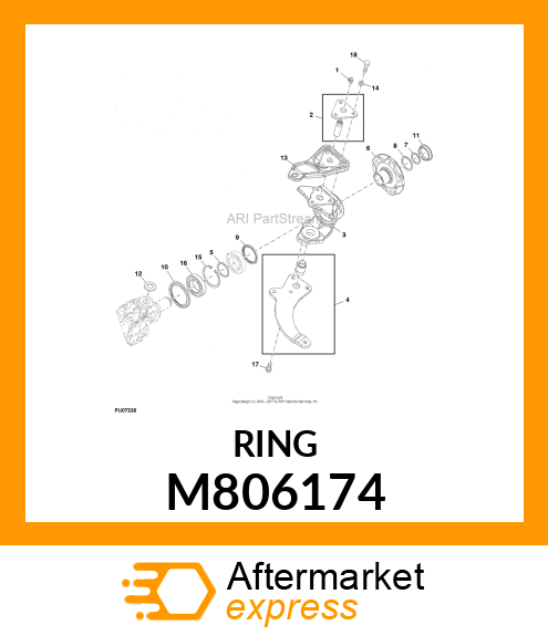 WASHER, 41.5X50X2.8 M806174