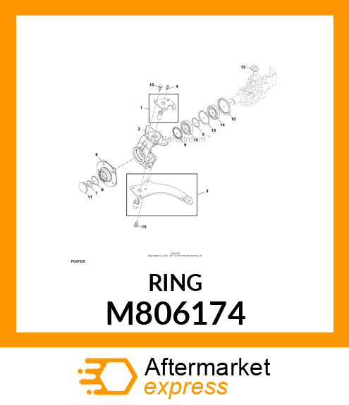 WASHER, 41.5X50X2.8 M806174