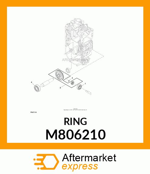 RING, RETAINING 12X1.6 M806210