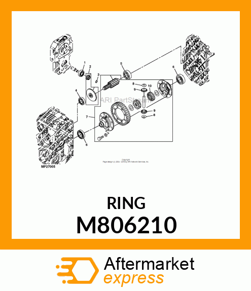 RING, RETAINING 12X1.6 M806210