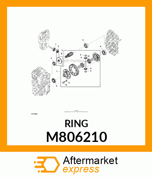 RING, RETAINING 12X1.6 M806210