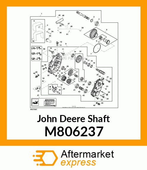 SHAFT, PTO FORK M806237