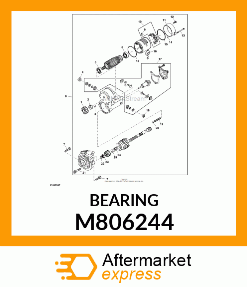 BEARING M806244