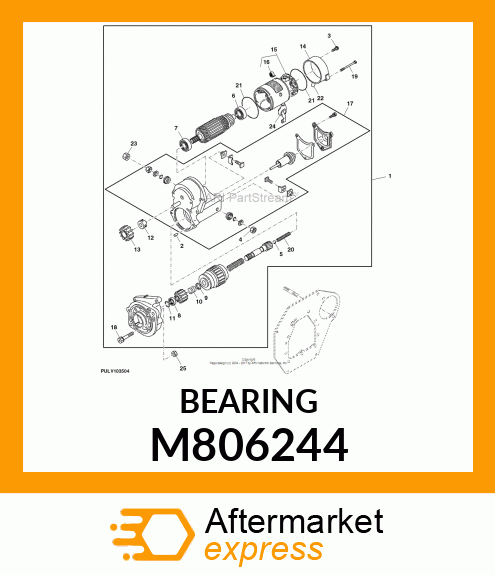 BEARING M806244