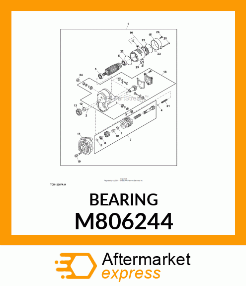 BEARING M806244