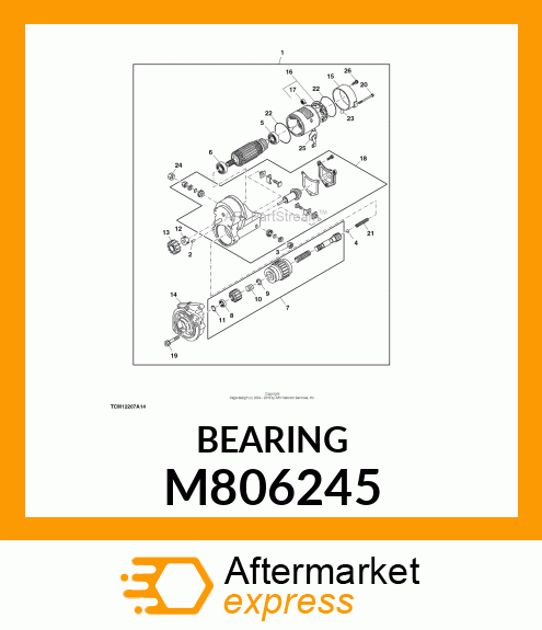 BEARING M806245