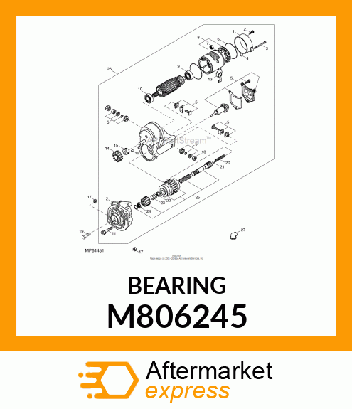 BEARING M806245