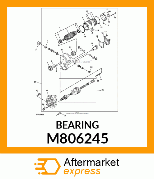 BEARING M806245