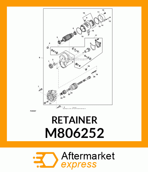 RETAINER M806252