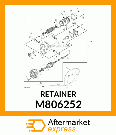 RETAINER M806252