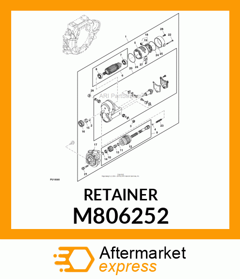 RETAINER M806252