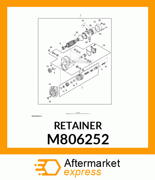 RETAINER M806252