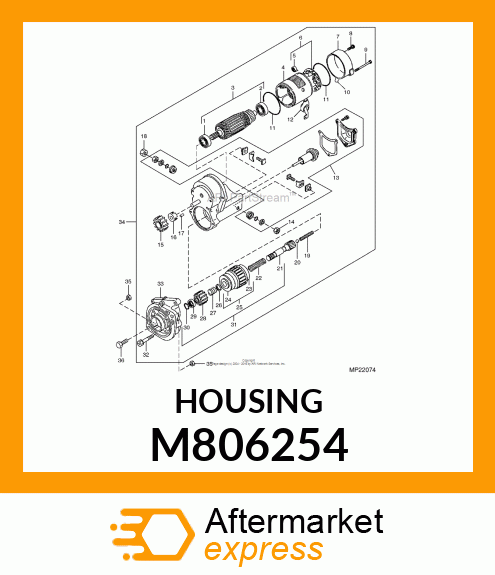 HOUSING M806254