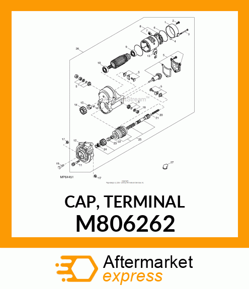 CAP, TERMINAL M806262