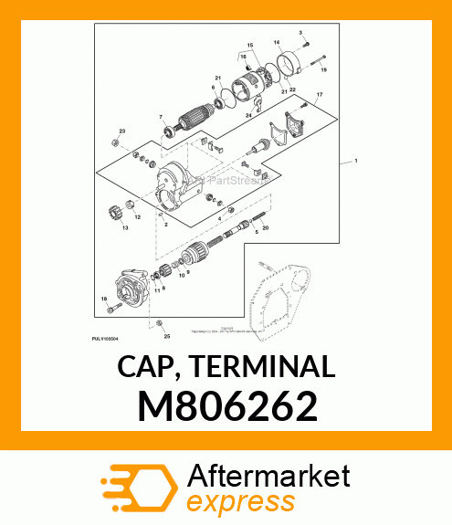 CAP, TERMINAL M806262