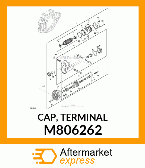 CAP, TERMINAL M806262