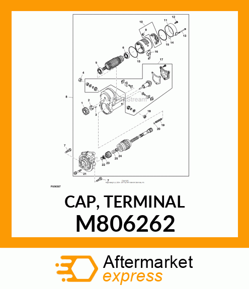 CAP, TERMINAL M806262