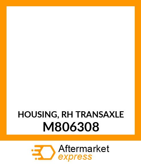 HOUSING, RH TRANSAXLE M806308