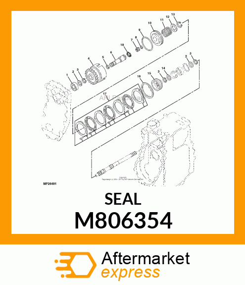 SEAL, SEAL, RING 20 M806354