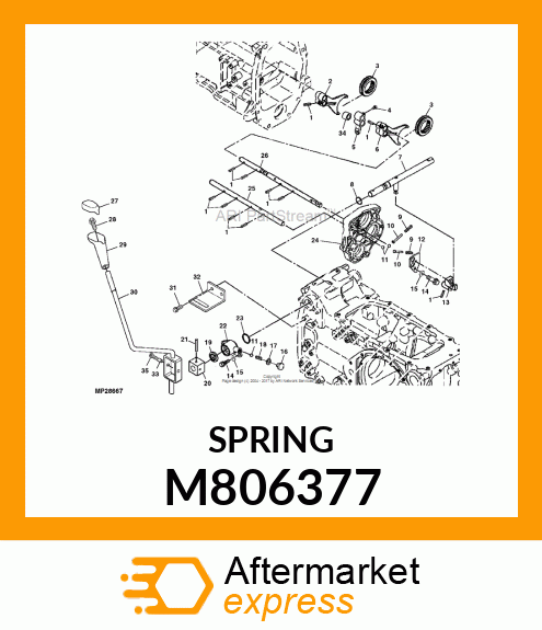 COMPRESSION SPRING, SPRING M806377