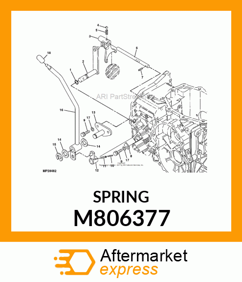 COMPRESSION SPRING, SPRING M806377