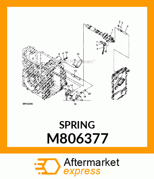 COMPRESSION SPRING, SPRING M806377