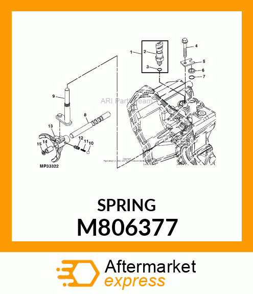 COMPRESSION SPRING, SPRING M806377