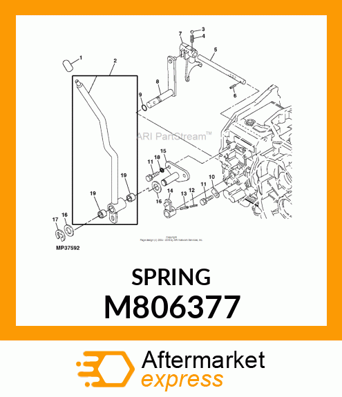 COMPRESSION SPRING, SPRING M806377