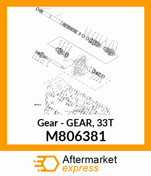 Gear M806381