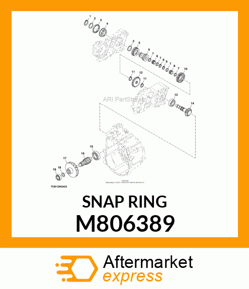 SNAP RING, RING 32 M806389