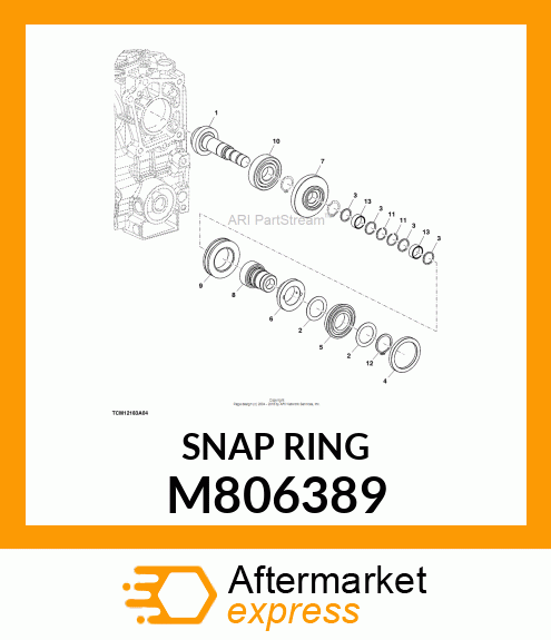 SNAP RING, RING 32 M806389