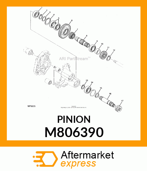 Pinion M806390