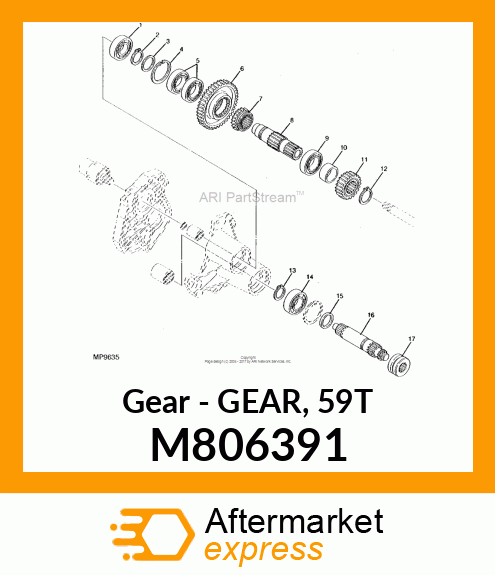 Gear M806391