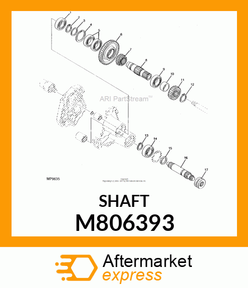 Shaft M806393