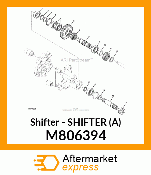 Shifter M806394